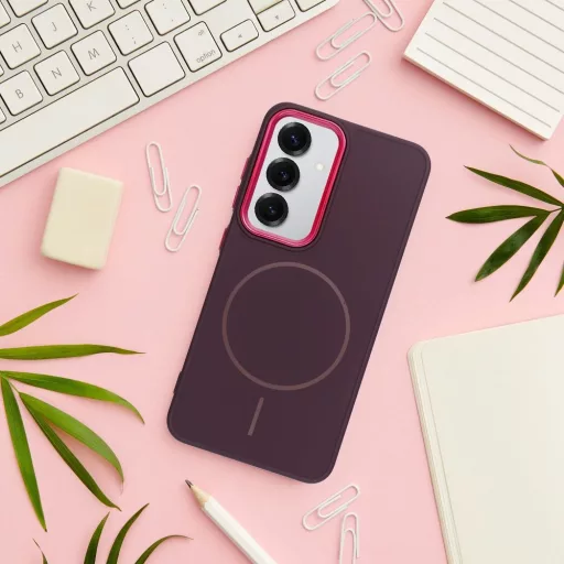 FRAME MAG COVER Tok Magsafe kompatibilis SAMSUNG A55 lila