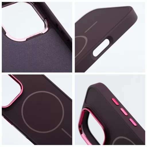 iPhone 12 Frame MagSafe kompatibilis tok lila