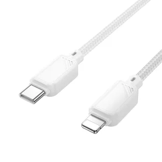 USB-C – Lightning kábel Hoco PD 27W 1 m X113 fehér