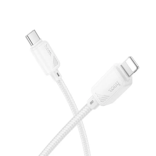 USB-C – Lightning kábel Hoco PD 27W 1 m X113 fehér