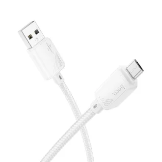 USB-A – Micro USB kábel Hoco 2,4A 1 m X113 fehér