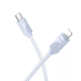 Hoco USB-C – Lightning töltőkábel X114 PD 27W 1 m kék