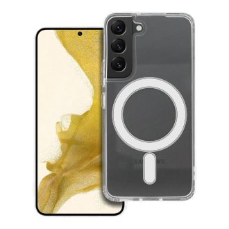   Clear Mag Cover tok Samsung S22  (STR) Magsafe kompatibilis átlátszó