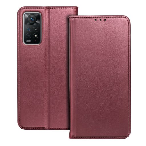 SMART MAGNETO Flip tok HONOR 400 burgundy