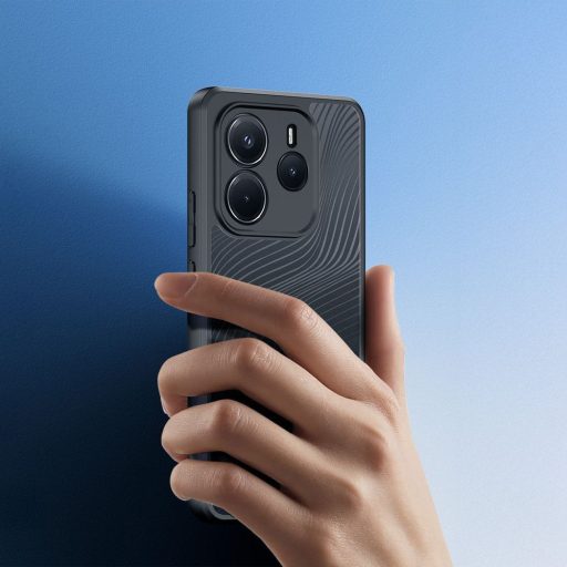 DUX DUCIS AIMO tok Xiaomi Redmi NOTE 14 4G (163,25mm) fekete