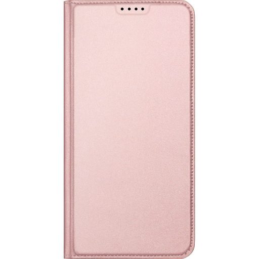 DUX DUCIS Flip tok kártyatartóval SKIN PRO  iPhone 16e rózsaszín