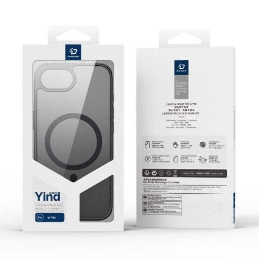 DUX DUCIS tok YIND  iPhone 16e fekete