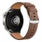 Forcell F-Design FS21 perforált eco-bőr szíj Samsung Galaxy Watch 20 mm barna