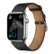 Forcell F-Design FA20 perforált eco-bőr szíj Apple Watch 38 / 40 / 41 mm fekete