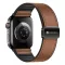 Forcell F-Design FA21 mágneses eco-bőr szíj Apple Watch 38 / 40 / 41 mm barna