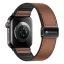 Forcell F-Design FA21 mágneses eco-bőr szíj Apple Watch 38 / 40 / 41 mm barna