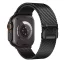 Forcell F-Design FA11 acél csatos szíj Apple Watch 38 / 40 / 41 mm fekete