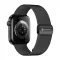 Forcell F-Design FA14 mágneses acél szíj Apple Watch 38 / 40 / 41 mm fekete