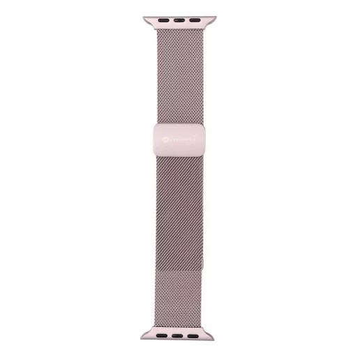 Forcell F-Design FA14 mágneses acél szíj Apple Watch 42 / 44 / 45 / 49 mm pink