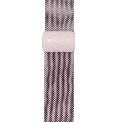Forcell F-Design FA14 mágneses acél szíj Apple Watch 42 / 44 / 45 / 49 mm pink