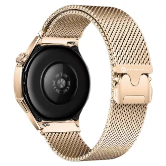   Forcell F-Design FS10 mágneses acél szíj Samsung Galaxy Watch 20 mm arany