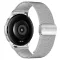 Forcell F-Design FS11 mágneses acél szíj Samsung Galaxy Watch 20 mm ezüst