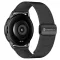 Forcell F-Design FS11 mágneses acél szíj Samsung Galaxy Watch 22 mm fekete