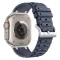 Forcell F-Design FA06 szilikon szíj lyukakkal Apple Watch 38 / 40 / 41 mm kék