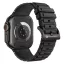 Forcell F-Design FA06 szilikon szíj Apple Watch 42 / 44 / 45 / 49 mm fekete