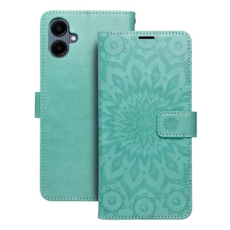 Mezzo Flip tok SAMSUNG A06 mandala zöld