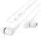 Hoco M102 vezetékes fülhallgató jack 3,5 mm fehér