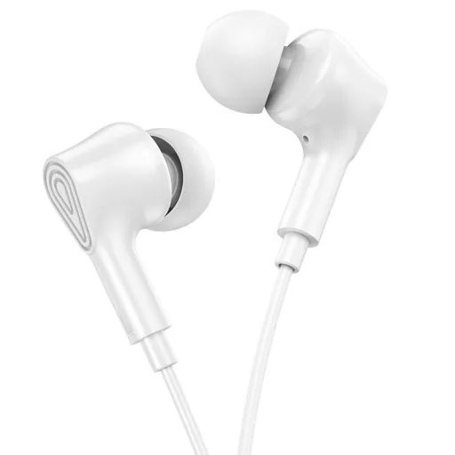Hoco M102 vezetékes fülhallgató jack 3,5 mm fehér