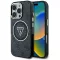 GUESS tok iPhone 16 Pro Magsafe kompatibilis GUHMP16LHG4PRTGK (IML Metal Glitter 4G Circle Triangle) Fekete
