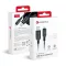 Forcell F-Energy USB-A – Lightning töltőkábel Digital C273 2,4A 12W 1,2 m fekete