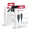 Forcell F-Energy USB-A – Lightning töltőkábel Digital C273 2,4A 12W 1,2 m fekete