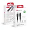 Forcell F-Energy USB-C – Lightning töltőkábel Silicone C346 PD 3A 27W 1 m fekete