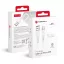 Forcell F-Energy USB-A – Micro USB töltőkábel QC3.0 Silicone C341 2,4A 18W 1 m fehér
