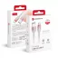 Forcell F-Energy USB-A – USB-C töltőkábel QC4.0 Gradient C352 3A 66W 1 m fehér