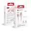 Forcell F-Energy USB-A – Micro USB töltőkábel QC3.0 Gradient C351 2,4A 18W 1 m fehér