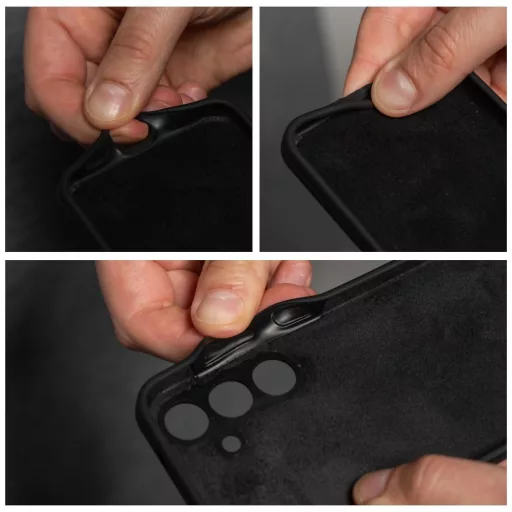 Szilikon tok 2 mm Samsung A06 4G  fekete