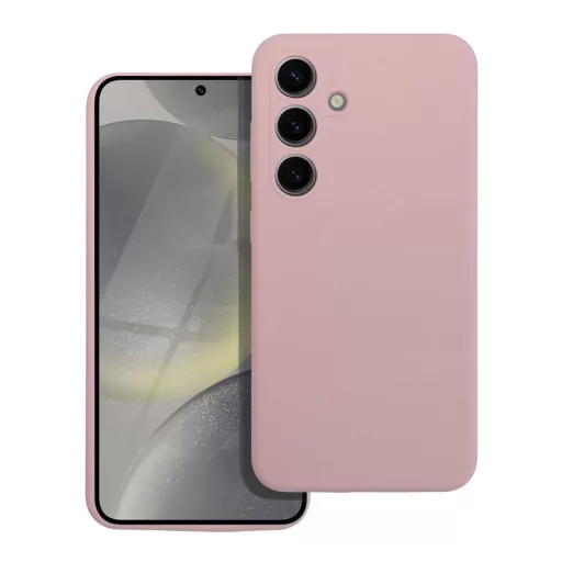 Szilikon tok 2 mm Samsung A06 4G  púderrózsaszín