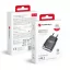 Forcell F-Energy hálózati töltő Ultra Slim GaN III USB-C PD QC4.0 3A 25W B125101-E fekete