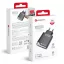 Forcell F-Energy hálózati töltő Ultra Slim GaN III 2×USB-C PD QC4.0 3A 45W B245201(2C) fekete