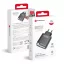 Forcell F-Energy hálózati töltő Ultra Slim GaN III USB-C + USB-A PD QC4.0 3A 45W B245202(1A1C) fekete