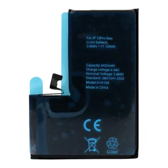 POLYMER BOX Akkumulátor iPhone 15 Pro Max 4422 mAh