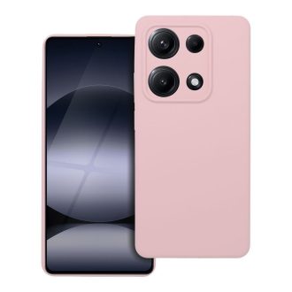 Szilikon tok 2 mm Xiaomi Redmi NOTE 14S  púderrózsaszín