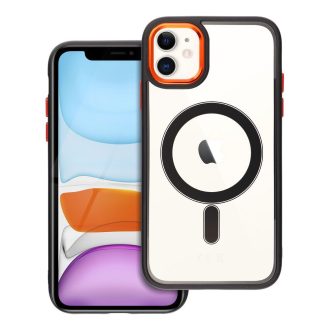   Color Edge Mag Cover tok iPhone 11  Magsafe kompatibilis fekete-arany