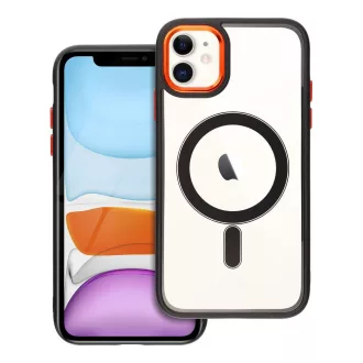   Color Edge Mag Cover tok iPhone 11  Magsafe kompatibilis fekete-arany