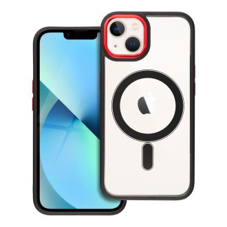   Color Edge Mag Cover tok iPhone 13  Magsafe kompatibilis piros-fekete