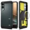 SPIGEN tok TOUGH ARMOR Magsafe kompatibilis  SAMSUNG S25 Edge abyss zöld