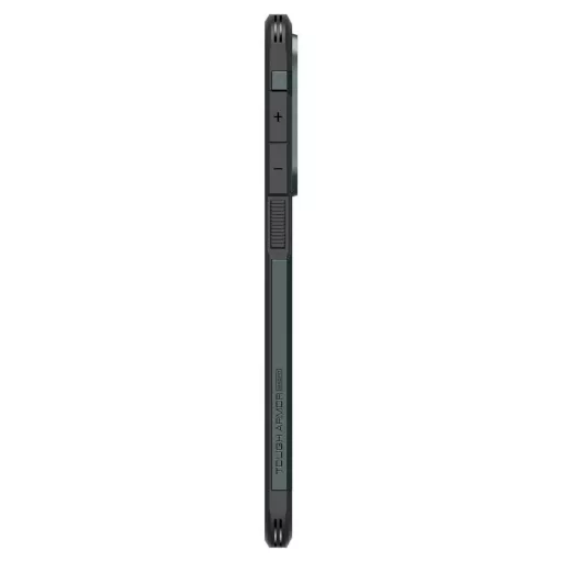 SPIGEN tok TOUGH ARMOR Magsafe kompatibilis  SAMSUNG S25 Edge abyss zöld