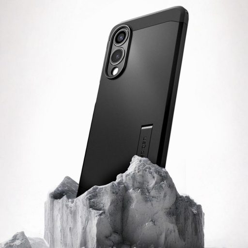 SPIGEN tok TOUGH ARMOR Magsafe kompatibilis  SAMSUNG S25 Edge fekete