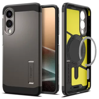   SPIGEN tok TOUGH ARMOR Magsafe kompatibilis  SAMSUNG S25 Edge fémesszürke