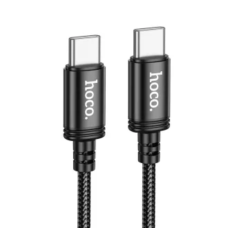 USB-C – USB-C kábel Hoco 3A 60W 2 m X89 fekete