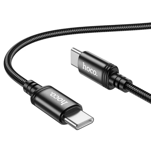 USB-C – USB-C kábel Hoco 3A 60W 2 m X89 fekete